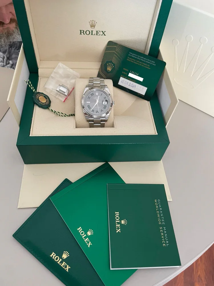 Oyster Wimbledon Dial Full Set 2024